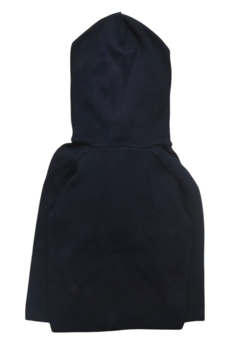 A Navy Zippered Sweatshirts from Jacadi in size 3T for boy. (Back View)