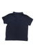 A Navy Short Sleeve Polos from Bout'Chou in size 18-24M for boy. (Back View)