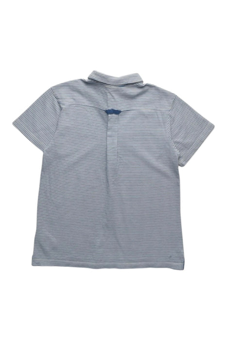 A Blue Short Sleeve Polos from Chateau de Sable in size 4T for boy. (Back View)