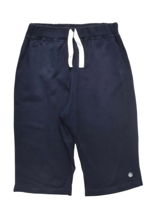 A Navy Shorts from Petit Bateau in size 12Y for boy. (Front View)