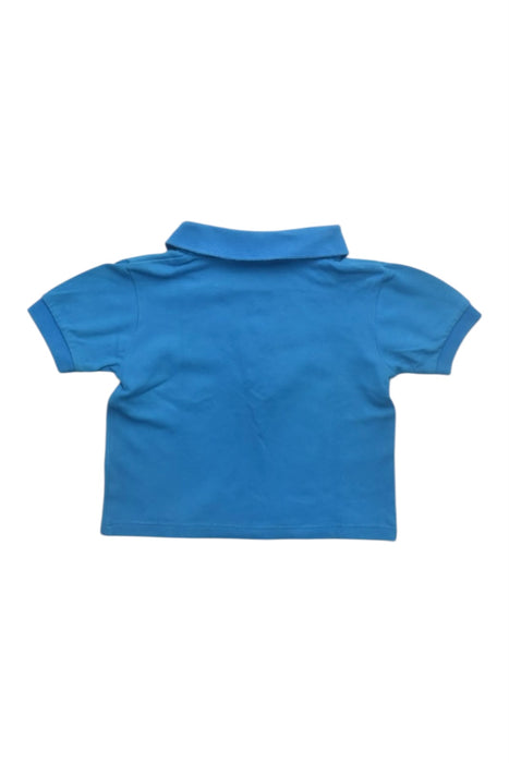A Blue Short Sleeve Polos from Ralph Lauren in size 6-12M for boy. (Back View)