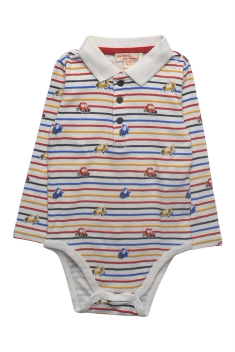 A Multicolour Long Sleeve Bodysuits from Du Pareil au même in size 12-18M for boy. (Front View)