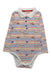 A Multicolour Long Sleeve Bodysuits from Du Pareil au même in size 12-18M for boy. (Front View)