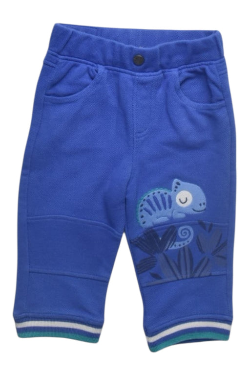 A Blue Sweatpants from Du Pareil au même in size 6-12M for boy. (Front View)