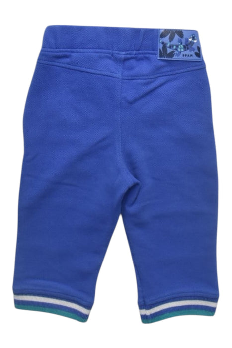 A Blue Sweatpants from Du Pareil au même in size 6-12M for boy. (Back View)