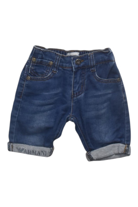 A Blue Jeans from Armani in size 6-12M for boy. (Front View)
