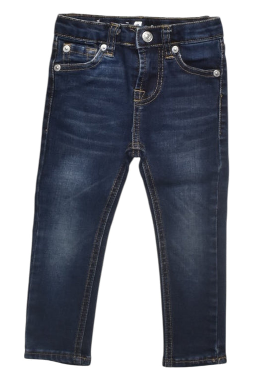 A Blue Jeans from 7 For All Mankind in size 12-18M for boy. (Front View)