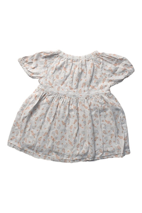 A White Short Sleeve Dresses from Gingersnaps in size 18-24M for girl. (Back View)