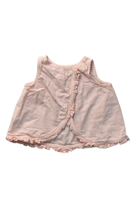 A Pink Sleeveless Tops from Ralph Lauren in size 3-6M for girl. (Back View)