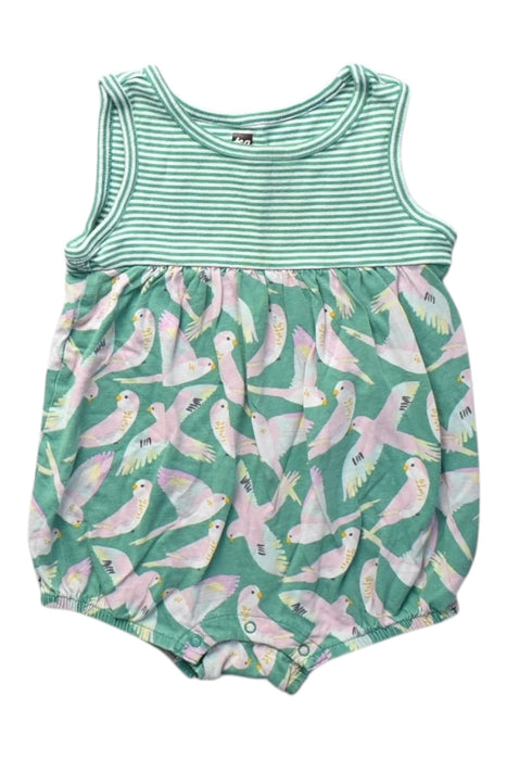 A Multicolour Sleeveless Rompers from Tea in size 18-24M for girl. (Front View)