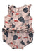 A Pink Sleeveless Rompers from Tea in size 18-24M for girl. (Back View)