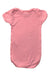 A Pink Short Sleeve Bodysuits from Petit Bateau in size 3-6M for girl. (Back View)