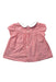 A Pink Short Sleeve Tops from Jacadi in size 12-18M for girl. (Back View)
