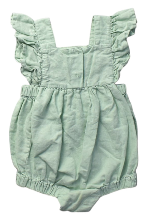 A Green Sleeveless Rompers from Stella McCartney in size 18-24M for girl. (Back View)