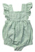 A Green Sleeveless Rompers from Stella McCartney in size 18-24M for girl. (Back View)