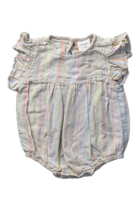 A Multicolour Short Sleeve Rompers from Lagom Kids in size 6-12M for girl. (Front View)