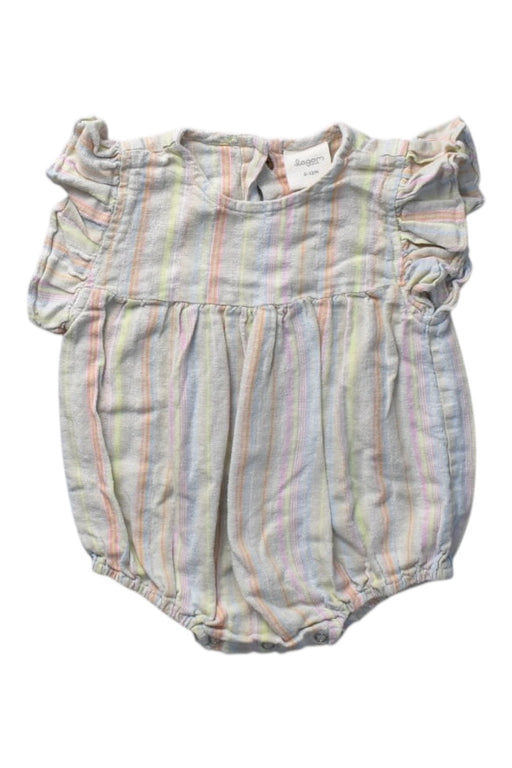 A Multicolour Short Sleeve Rompers from Lagom Kids in size 6-12M for girl. (Front View)