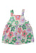 A Multicolour Overall Dresses from Seed in size 2T for girl. (Front View)