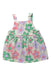 A Multicolour Overall Dresses from Seed in size 2T for girl. (Back View)