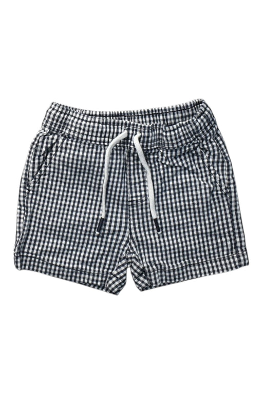 A Navy Shorts from Seed in size 4T for boy. (Front View)