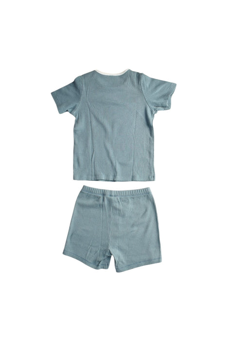 A Blue Shorts Sets from Mori in size 18-24M for boy. (Back View)