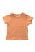 A Orange Short Sleeve Tops from Mori in size 6-12M for boy. (Back View)
