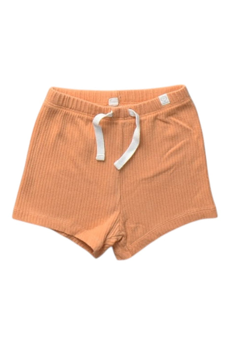 A Peach Shorts from Mori in size 6-12M for boy. (Front View)