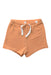 A Peach Shorts from Mori in size 6-12M for boy. (Front View)