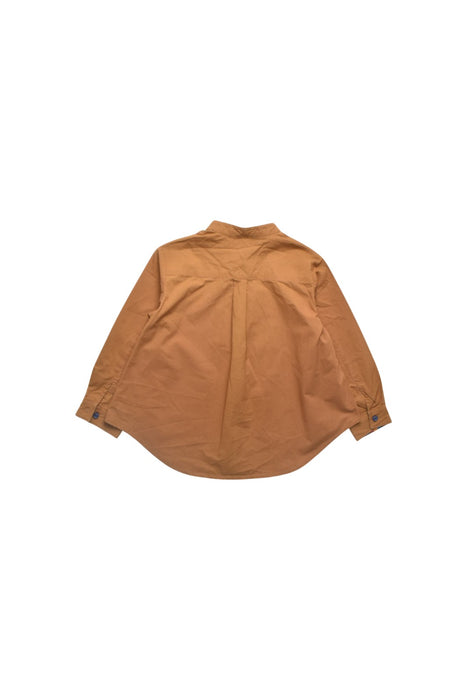 A Brown Long Sleeve Shirts from Paul Smith in size 4T for boy. (Back View)