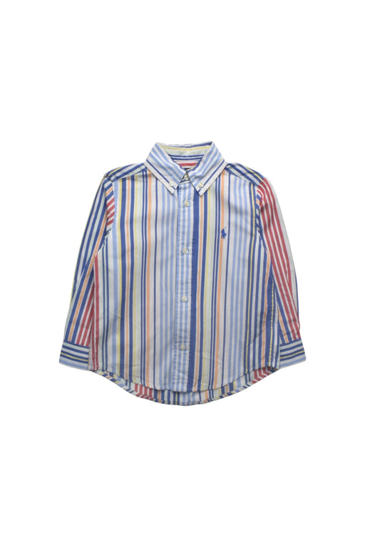 A Multicolour Long Sleeve Shirts from Polo Ralph Lauren in size 3T for boy. (Front View)