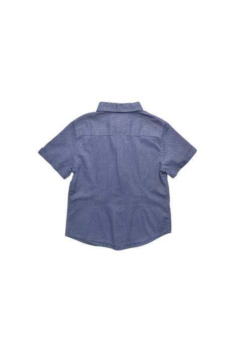 A Blue Short Sleeve Shirts from Emporio Armani in size 4T for boy. (Back View)