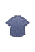 A Blue Short Sleeve Shirts from Emporio Armani in size 4T for boy. (Back View)