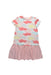 A Multicolour Short Sleeve Dresses from Oeteo in size 3T for girl. (Front View)
