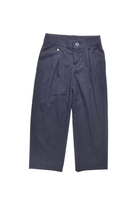 A Navy Dress Pants from Boss in size 4T for boy. (Front View)
