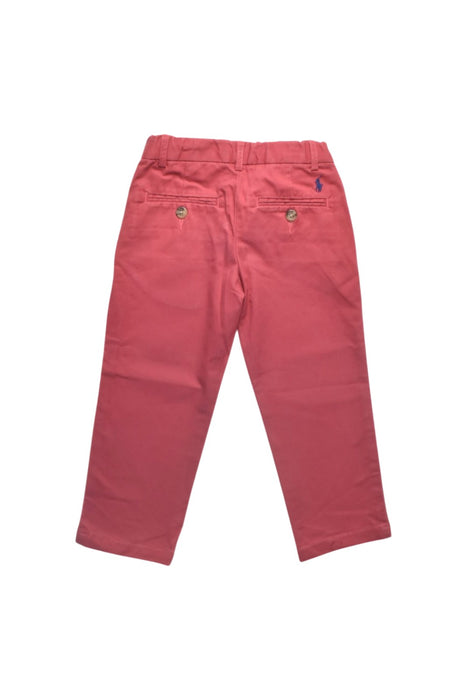A Pink Casual Pants from Polo Ralph Lauren in size 2T for boy. (Back View)