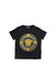 A Black Short Sleeve T Shirts from Young Versace in size 4T for boy. (Front View)