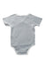 A Blue Short Sleeve Bodysuits from Mori in size 6-12M for boy. (Back View)