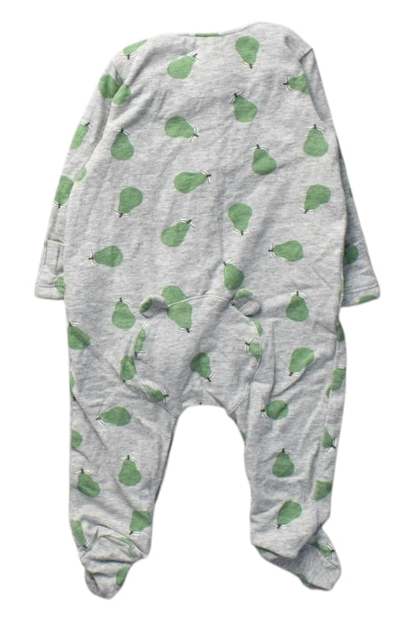 A Grey Onesies from Seed in size Newborn for boy. (Back View)