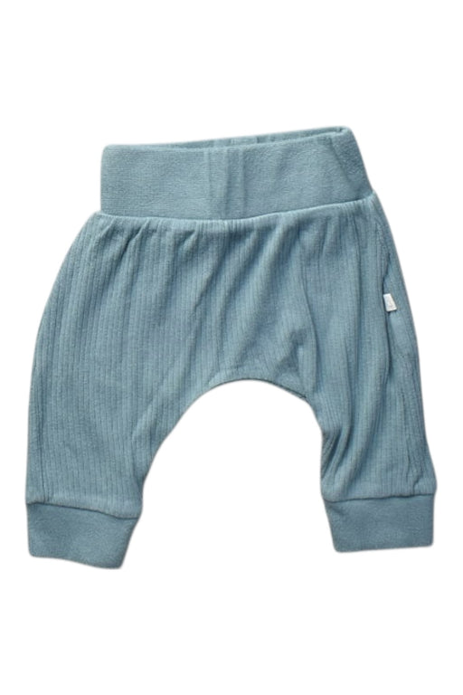A Blue Casual Pants from Mori in size 0-3M for boy. (Front View)
