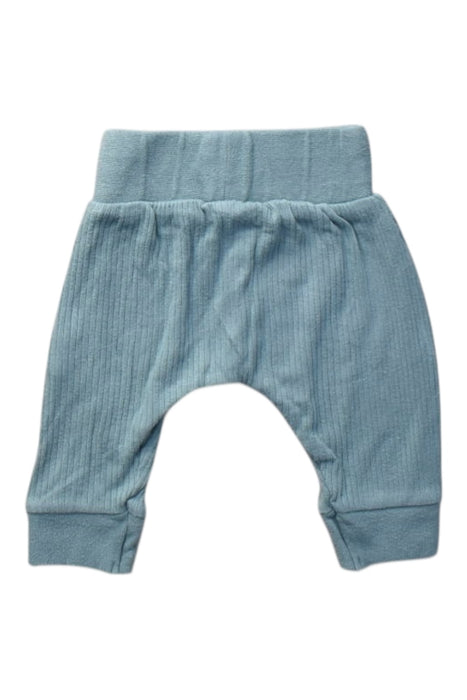 A Blue Casual Pants from Mori in size 0-3M for boy. (Back View)