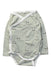A Green Long Sleeve Bodysuits from Mori in size 6-12M for boy. (Front View)