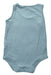 A Blue Sleeveless Bodysuits from Mori in size 18-24M for boy. (Back View)