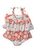 A Multicolour Swimsuits from Seed in size 3-6M for girl. (Back View)