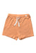 A Peach Shorts from Mori in size 12-18M for girl. (Front View)