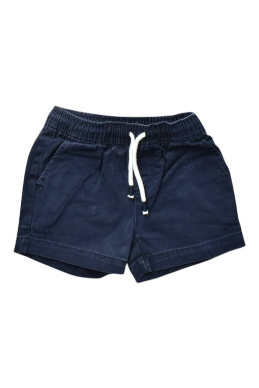 A Navy Shorts from Seed in size 2T for boy. (Front View)