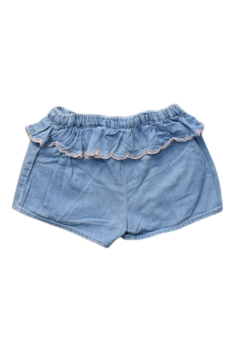 A Blue Shorts from Seed in size 12-18M for girl. (Back View)