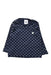 A Navy Long Sleeve Tops from Petit Bateau in size 3-6M for girl. (Front View)