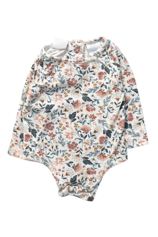 A Multicolour Long Sleeve Bodysuits from Tahari in size 0-3M for girl. (Front View)