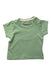 A Green Short Sleeve T Shirts from Mothercare in size 6-12M for girl. (Front View)