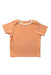 A Orange Short Sleeve T Shirts from Mori in size 12-18M for boy. (Front View)